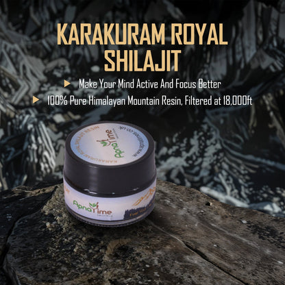 Original Gold Shilajit Resin in UAE – 100% Pure Karakuram Royal