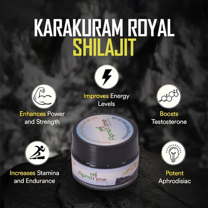 Original Gold Shilajit Resin in UAE – 100% Pure Karakuram Royal